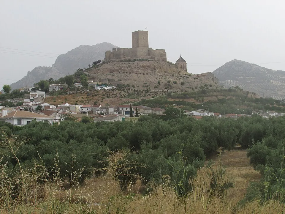 El castillo de Alcaudete.