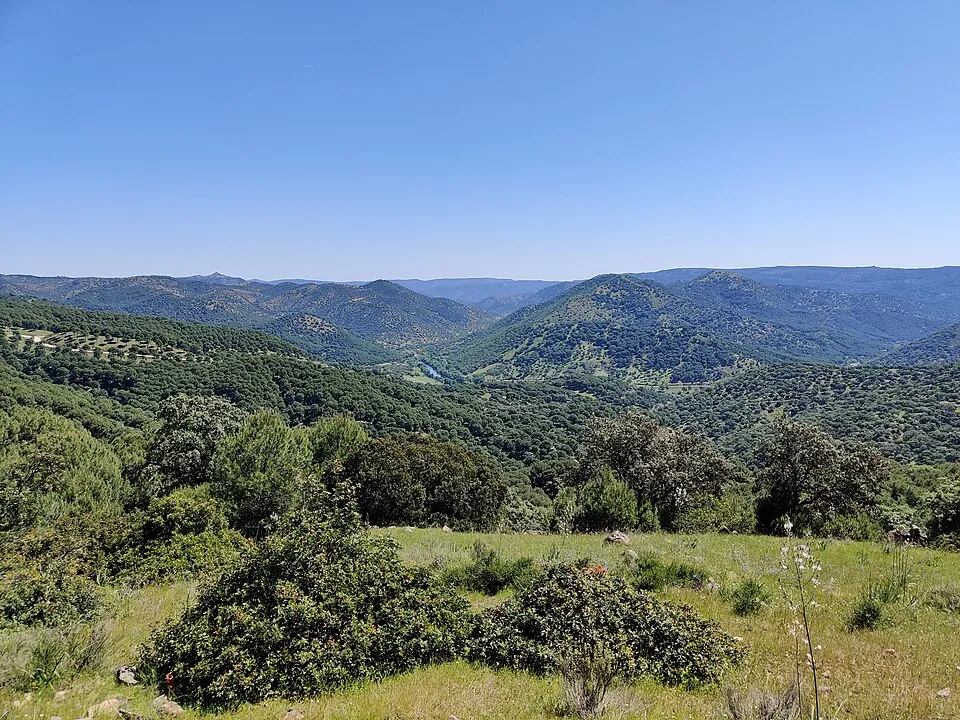 Paisaje de la Sierra de Andújar.