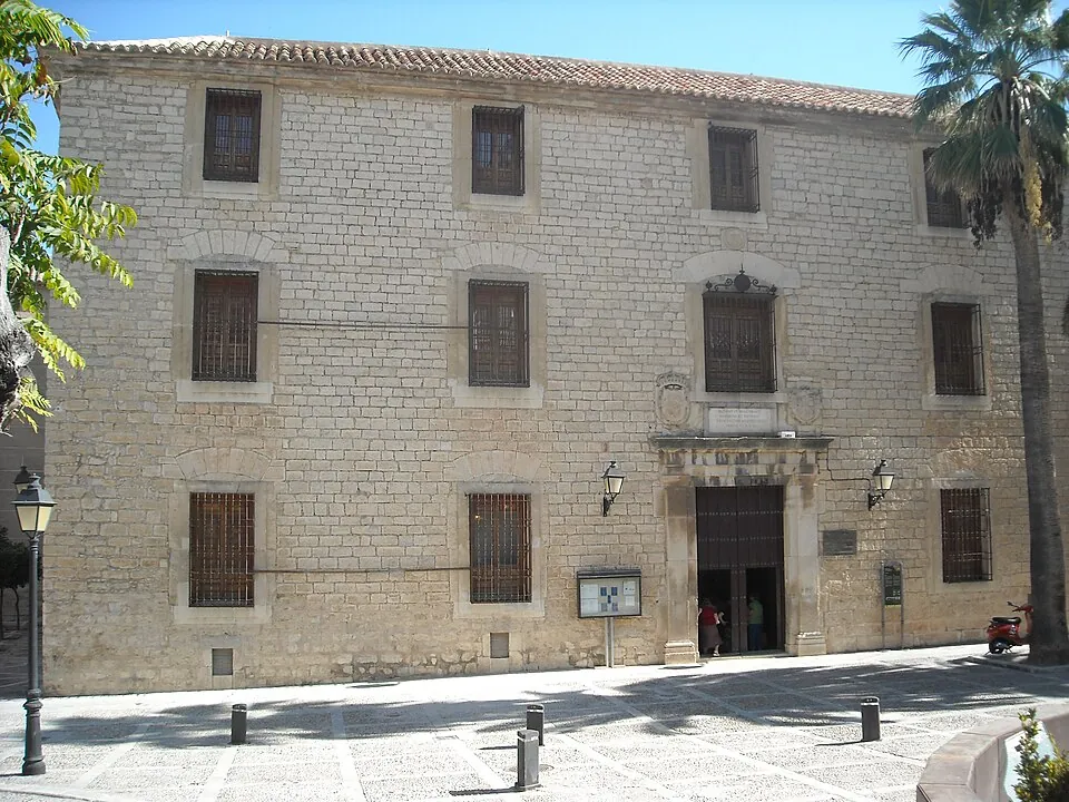 La sala templada de los baños árabes de Jaén.