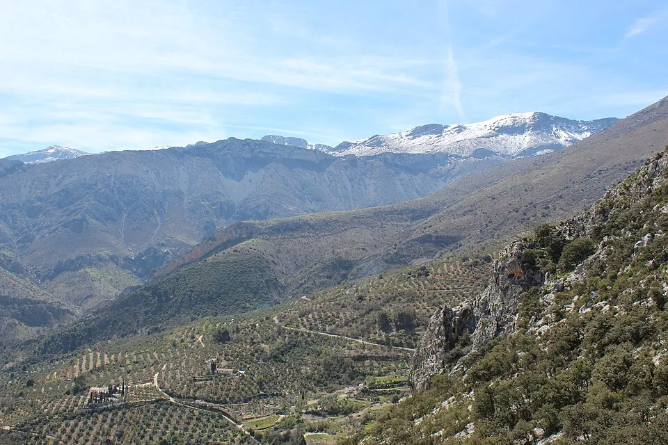 Sierra Mágina, la montaña más alta de la provincia.