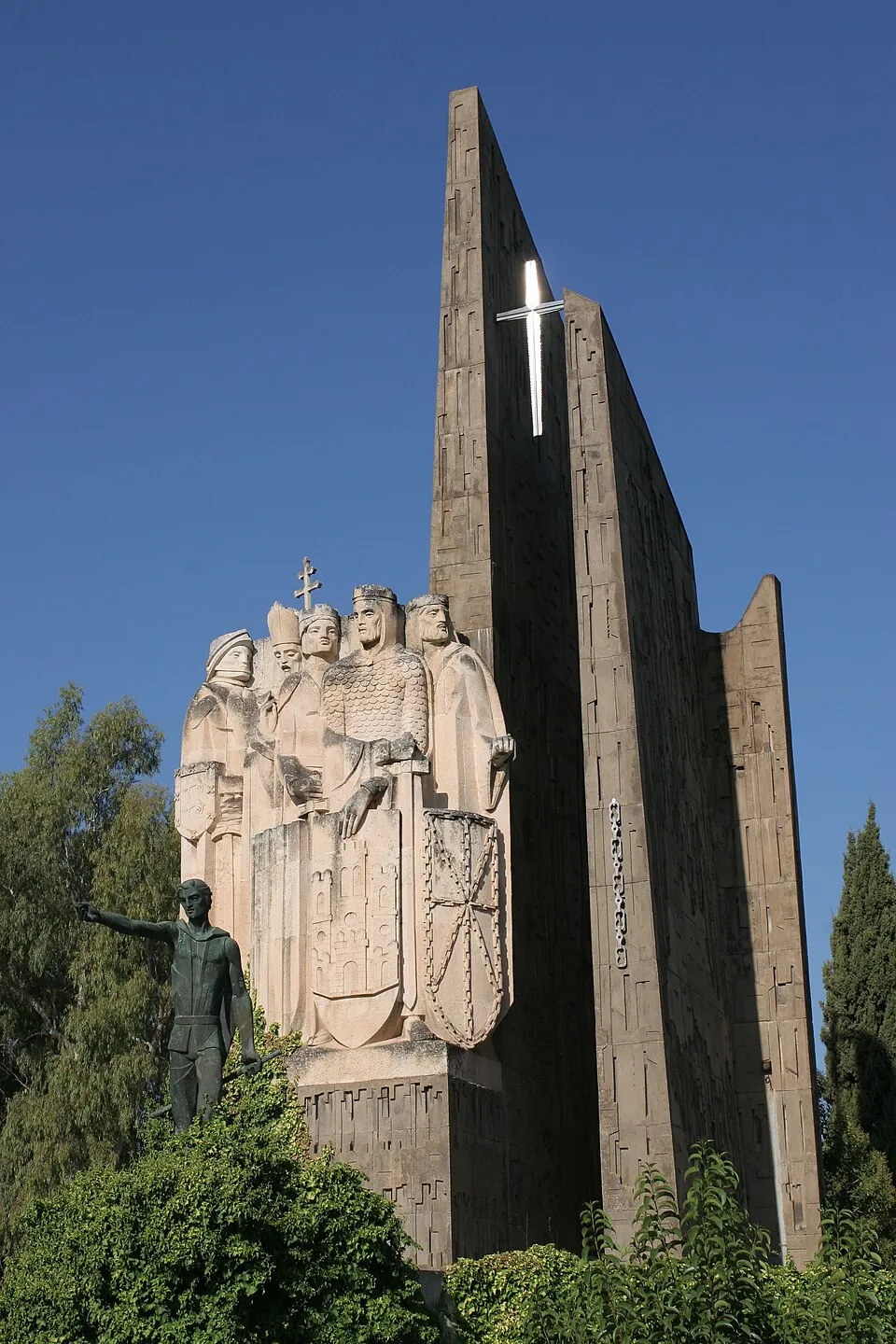 Monumento a la batalla de las Navas de Tolosa.